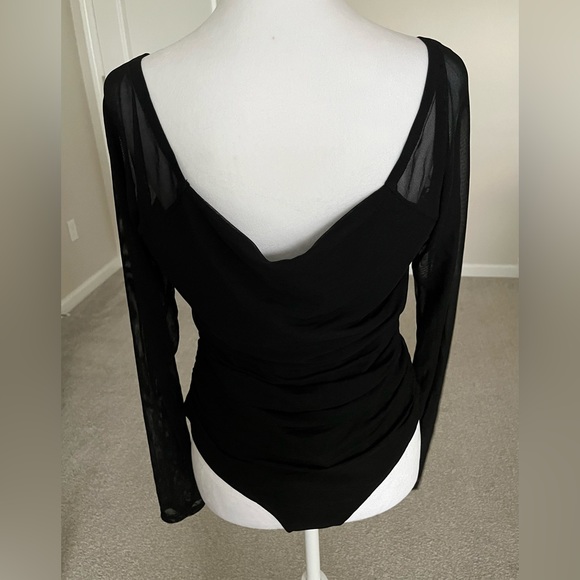 NWT Pink M Style Bodysuit Black Size XL - Picture 3 of 8